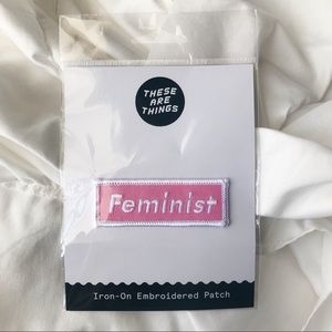 Feminist Iron On Patch